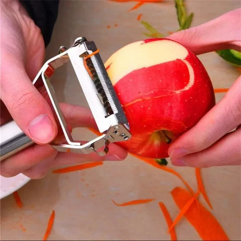 Stainless Steel Multi-function Vegetable Peeler&Julienne Cutter Julienne Peeler Potato Carrot Grater Kitchen Tool