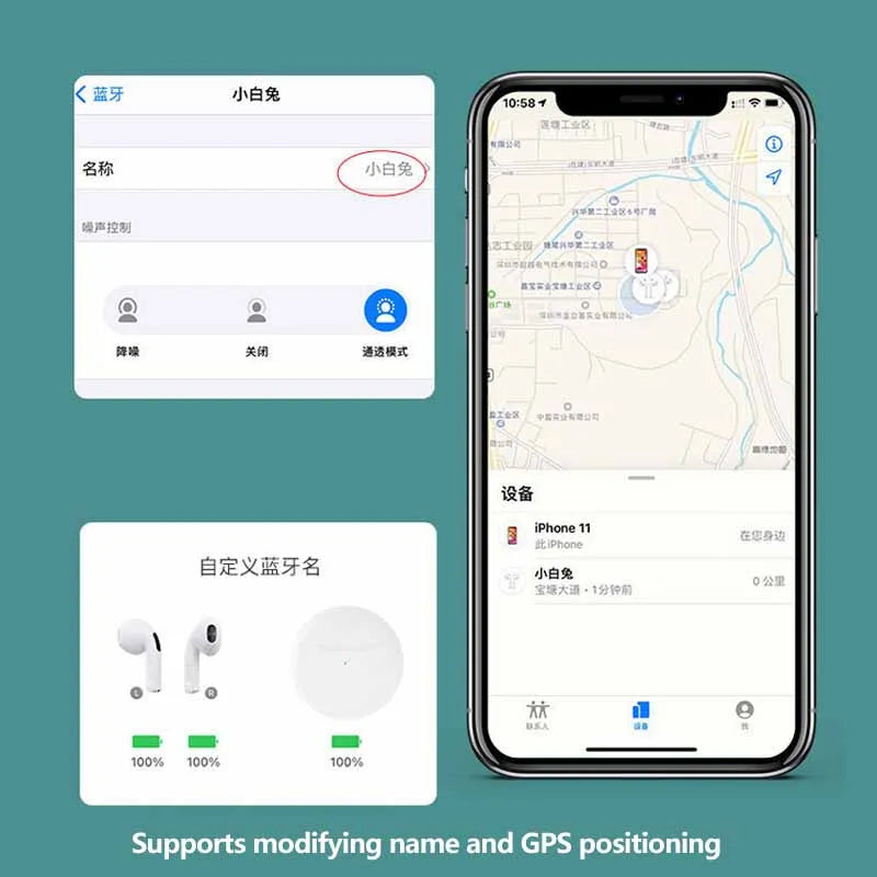 Original Air Pro 6 TWS Wireless Earbuds