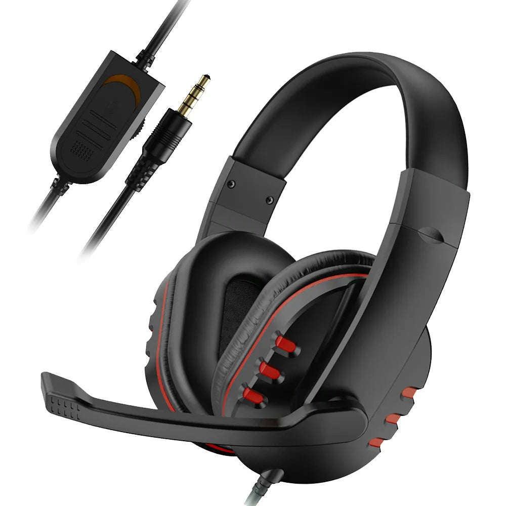 Headphones 3.5mm Wired Gaming Headset PC