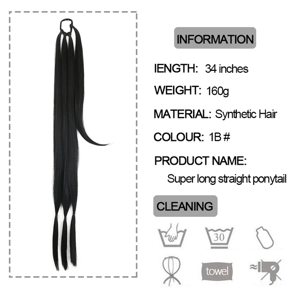 DIY Ponytail Extensions Synthetic Boxing Braids