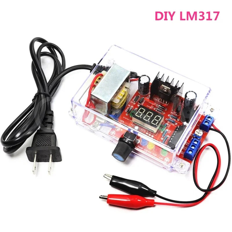 DIY Kit LM317 Adjustable Regulated Voltage 110V 220V