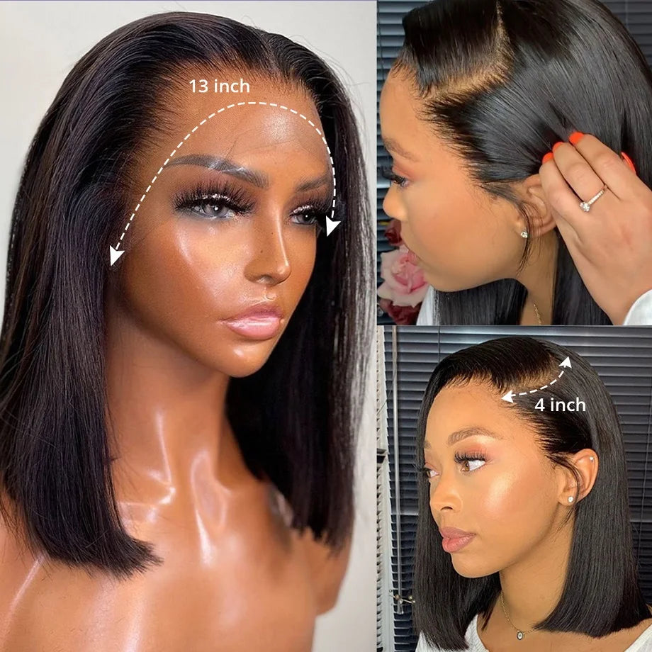 Short bob wig lace women choice cheap on sale