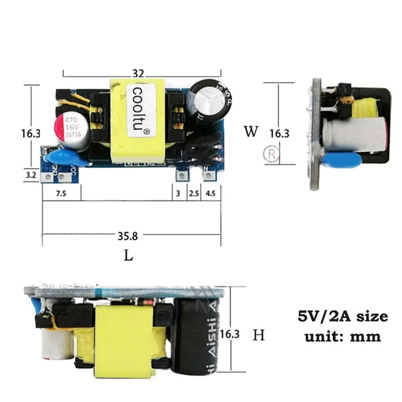 1PC AC-DC Converter Power Supply Module AC 110V 220V