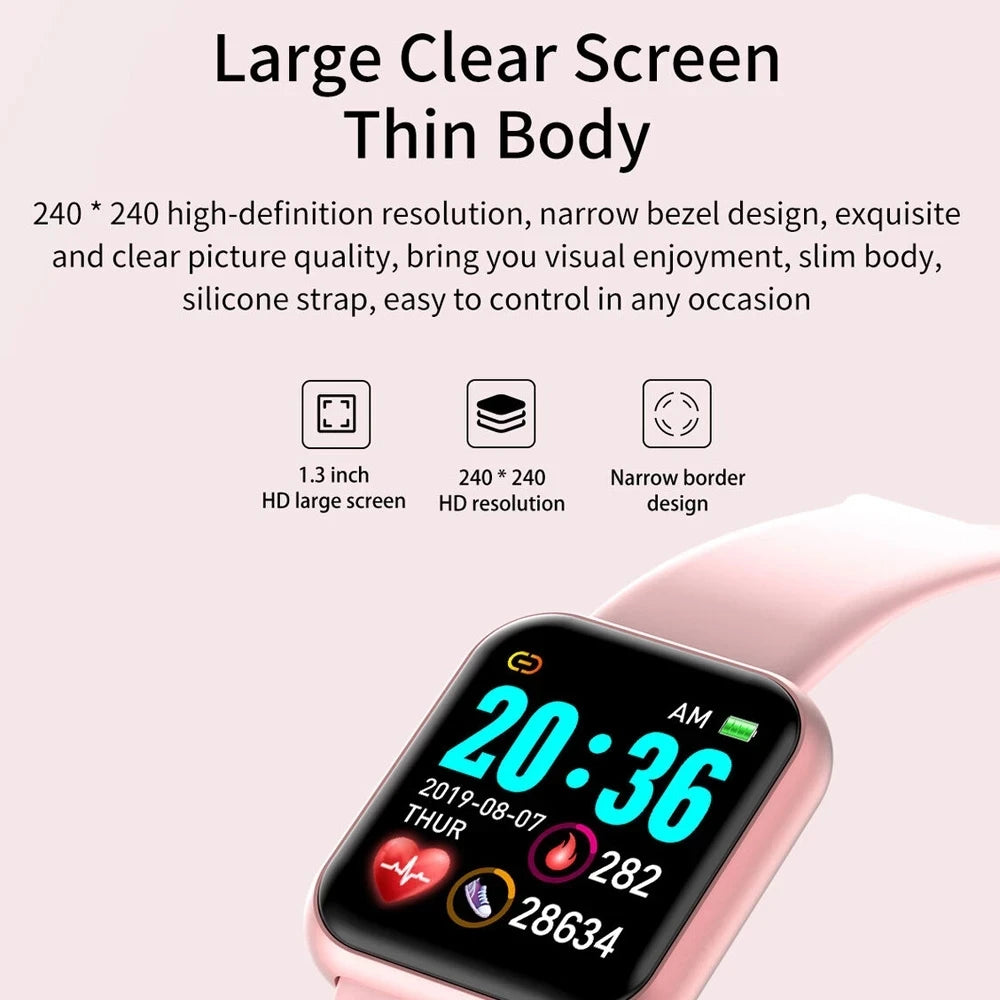 2022 Smart Watch Kids Bluetooth Fitness Tracker