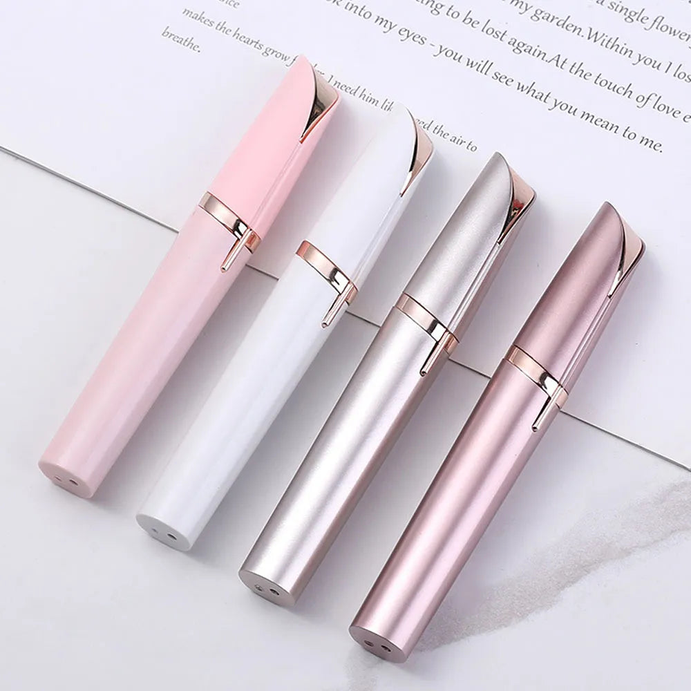 Women Electric Eyebrow Trimmer Security