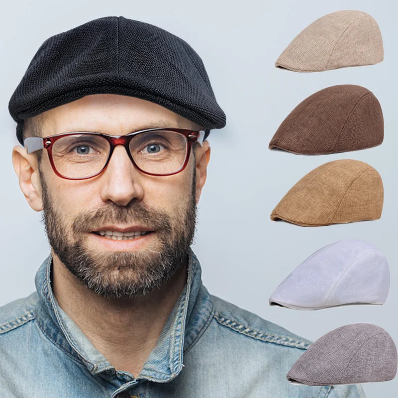 New Men Berets Spring Autumn Winter British Styl