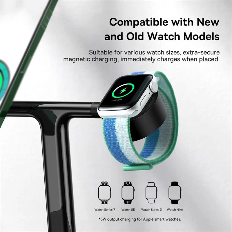 Baseus 3 in 1 20W Magnetic Wireless Charger