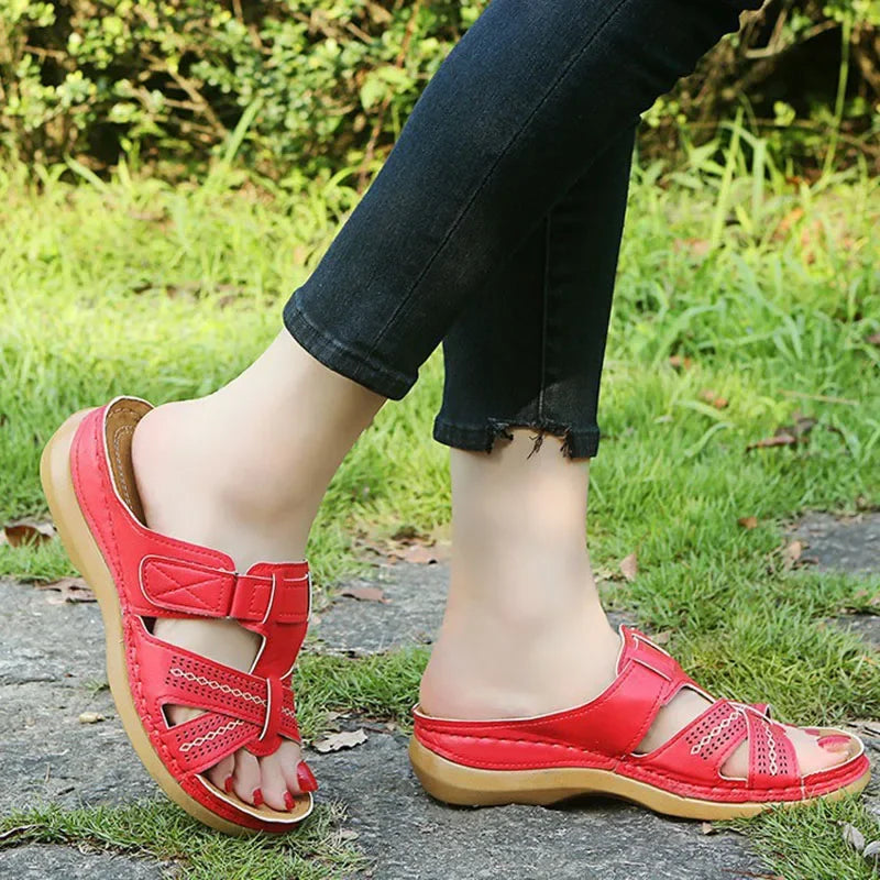 2024 Summer Women Wedge Sandals Premium Shoes