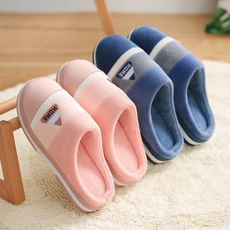 Winter Footwear Flat New Summer Women Indoor Home Non Slip Versatile House Shoes Warm Plush Cotton Slippers