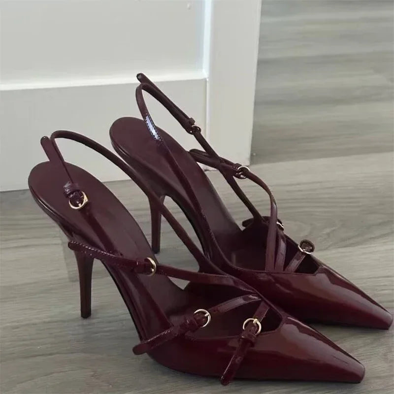 New Design Sexy Pointed Toe Sandal
