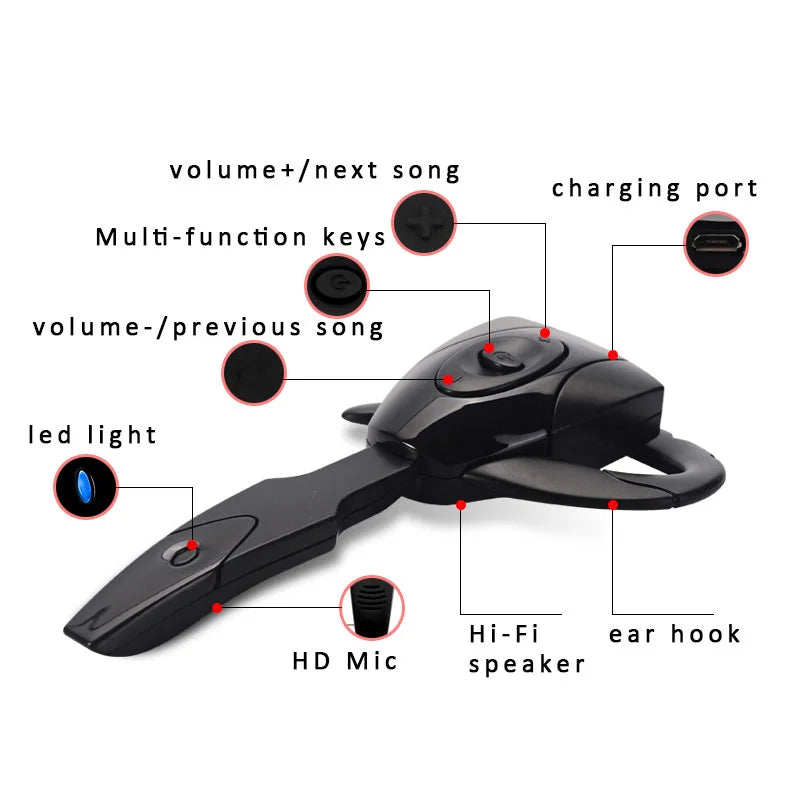 Wireless Headphones Business Earphoargeablle