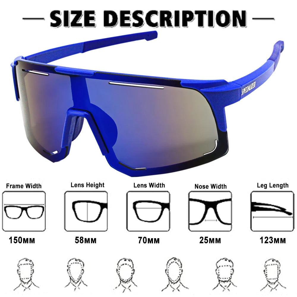 SPECIAUZED Cycling Sunglasses Men Women Outdoor Sports Glass