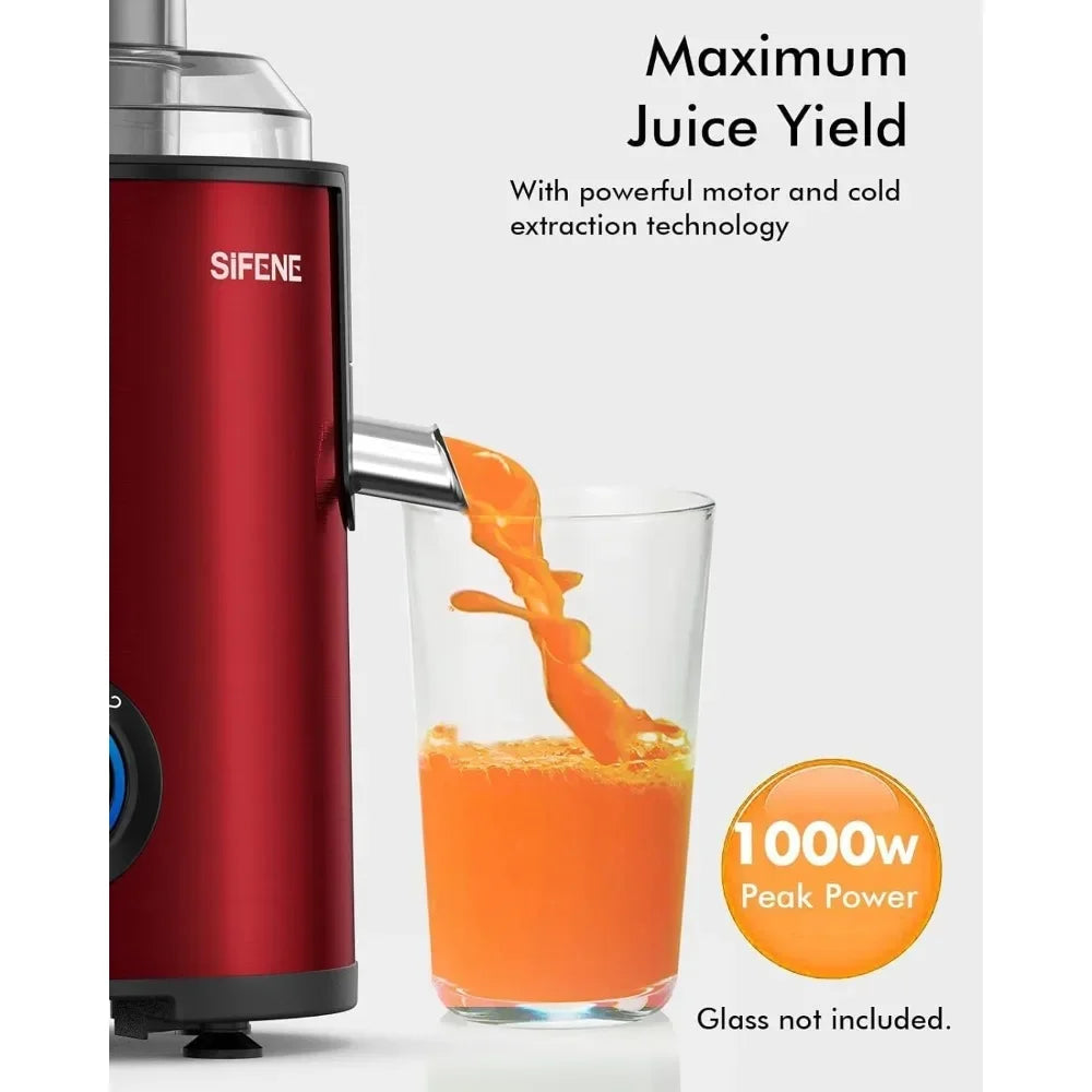Juicer Machine, 800W Centrifugal Juicer wiht Speeds