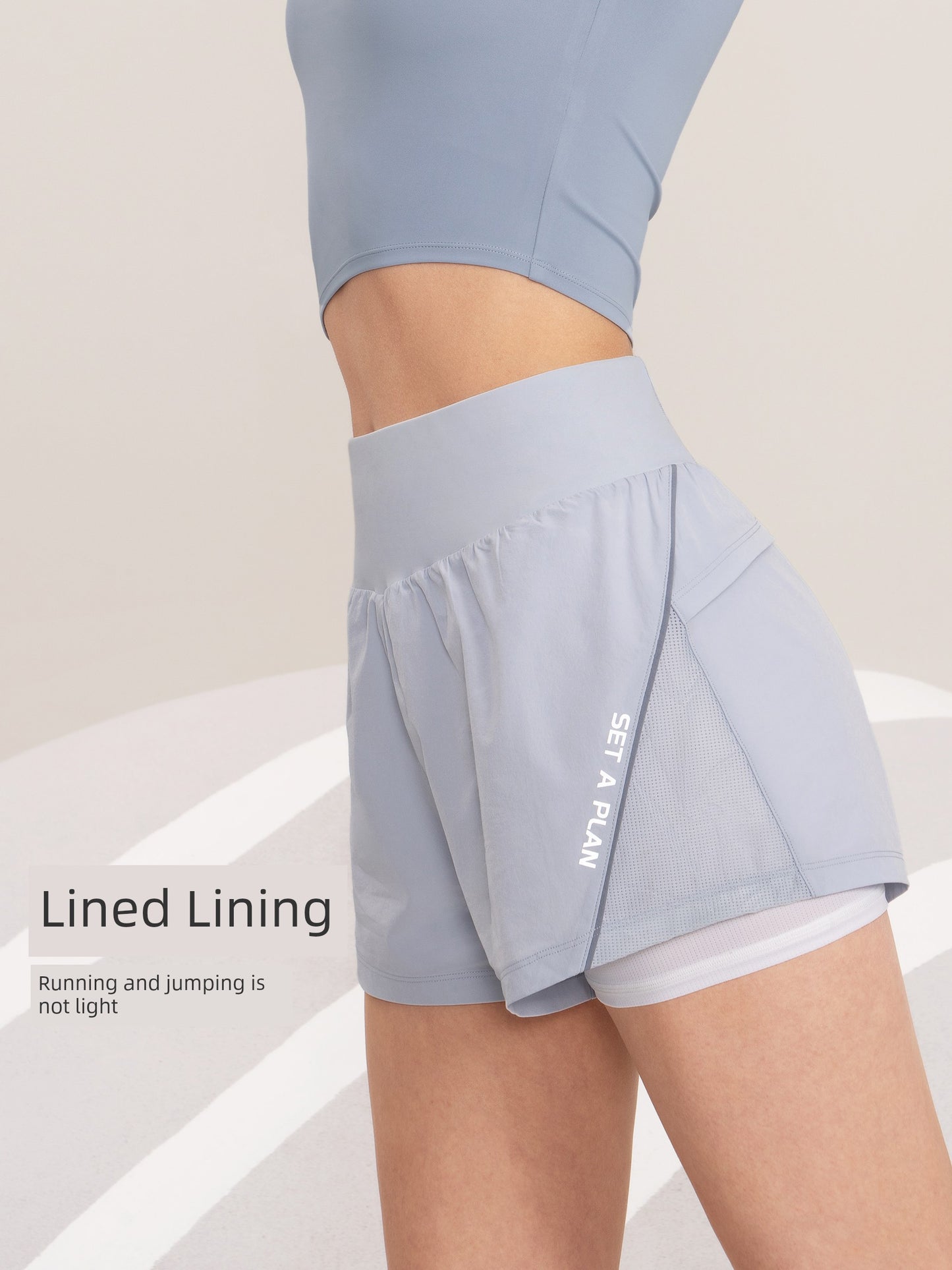 Women's High Waist Hip-Lifting Sports Shorts