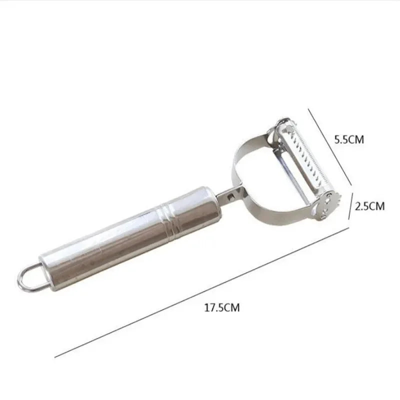 Stainless Steel Multi-function Vegetable Peeler&Julienne Cutter Julienne Peeler Potato Carrot Grater Kitchen Tool