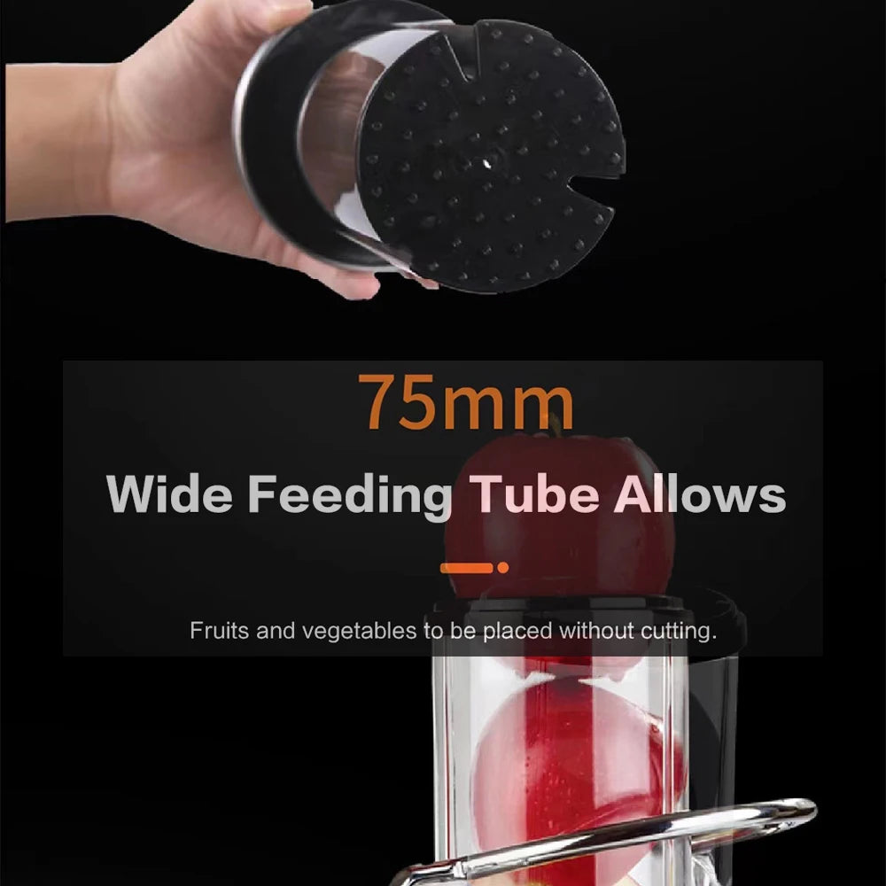 EXSAMO 1L 4 IN1 Electric Orange Juicer Meat Fruit Juice Blender