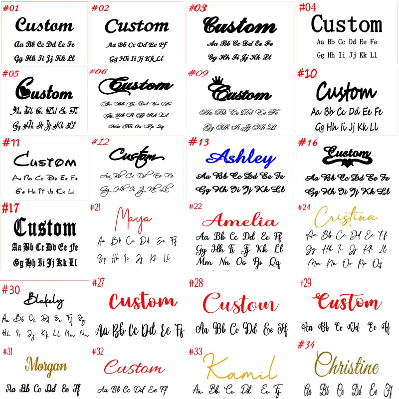 Customized Arabic Name Custom NecklChain