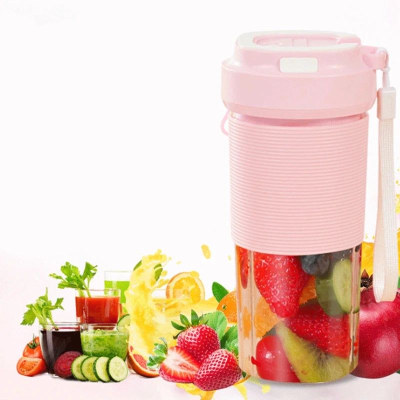300Ml Portable Juicer Electric Fruit USB Rechargeable Smoothie Maker Cup