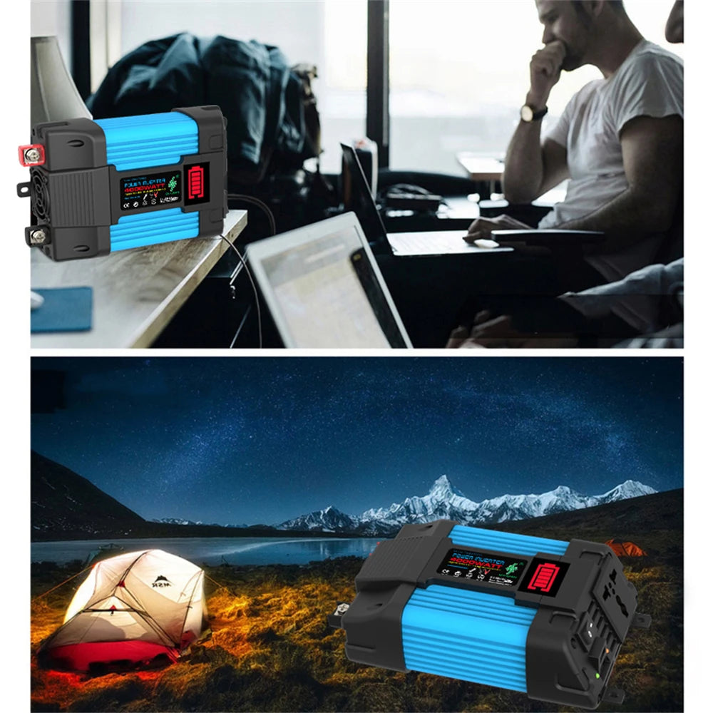 Car Pure Sine Wave Inverter DC 12v To AC 110V/22nverter Dual USB