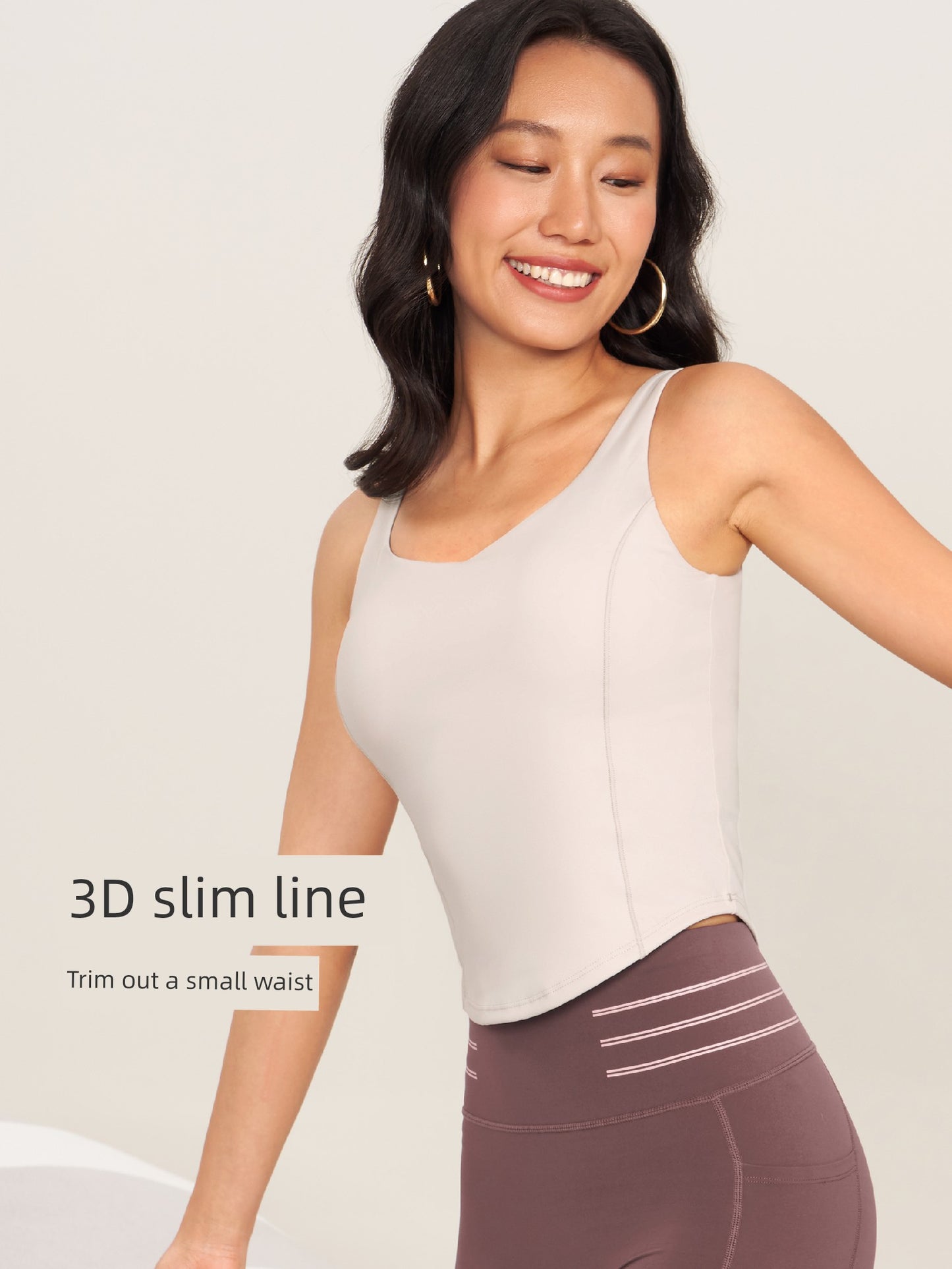 Wake-up Plan Sleeveless Tight Sports Vest Women's Outwear Running Quick-Dry Fancy Fitness Yoga Wear Top