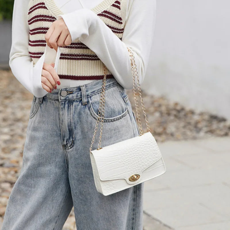 Shoulder Bags For Women Small Square Bag Little Fashion Leather Mobile Female Soft Purse Summer PU Classic Lovely Phone Bags