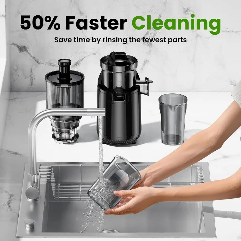 Cold Press Juicer, Amumu Slow Mastic Whole Fruits & Vegetable
