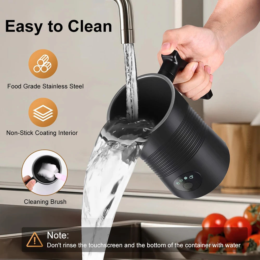 4in1 Electric Milk Foamer Coffee Maker Machine