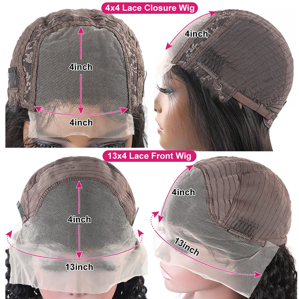 Nicelight Brazilian Deep Wave Lace For Black Women