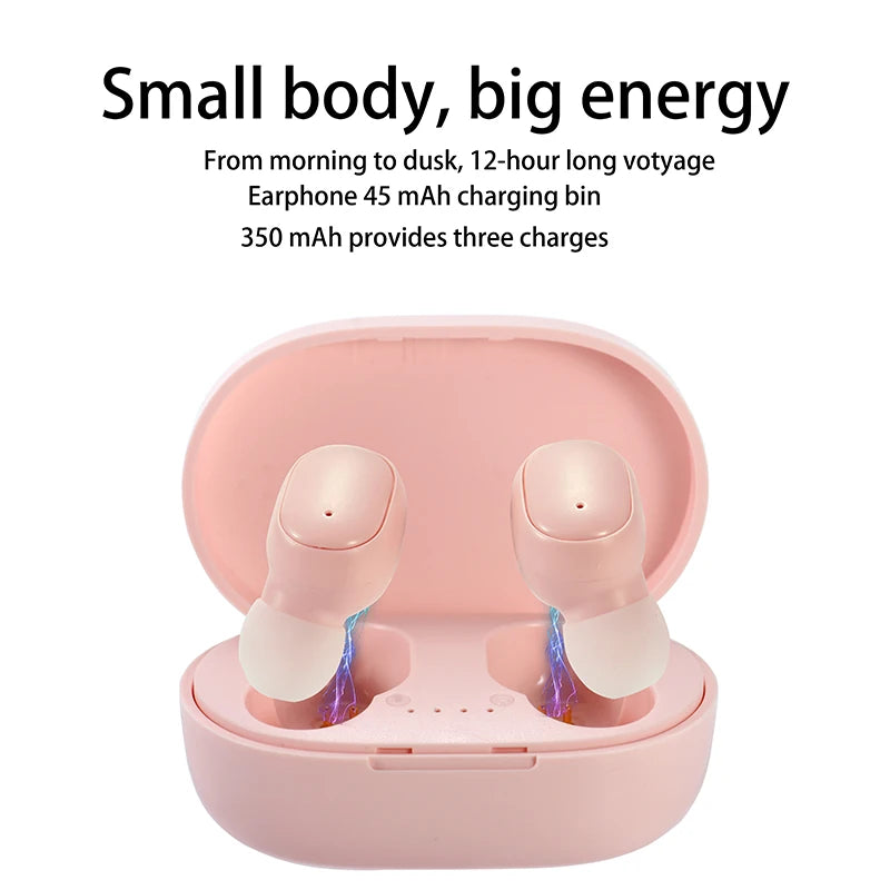 A6S TWS Wireless Bluetoot ancelling Earplug Mini Headphones Hands-free