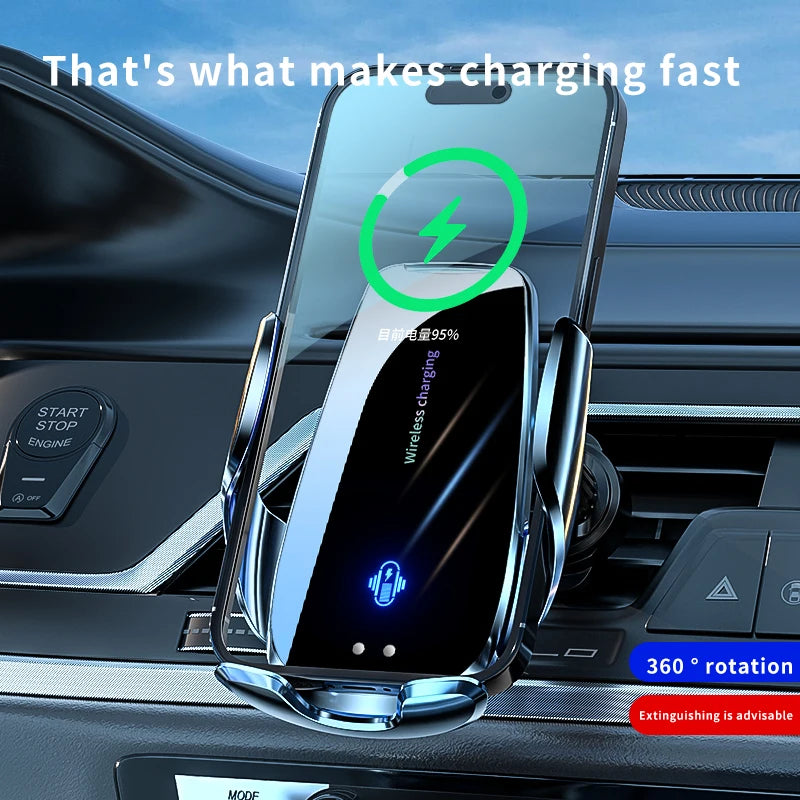 30W Car Wireless Charger Automatic Car