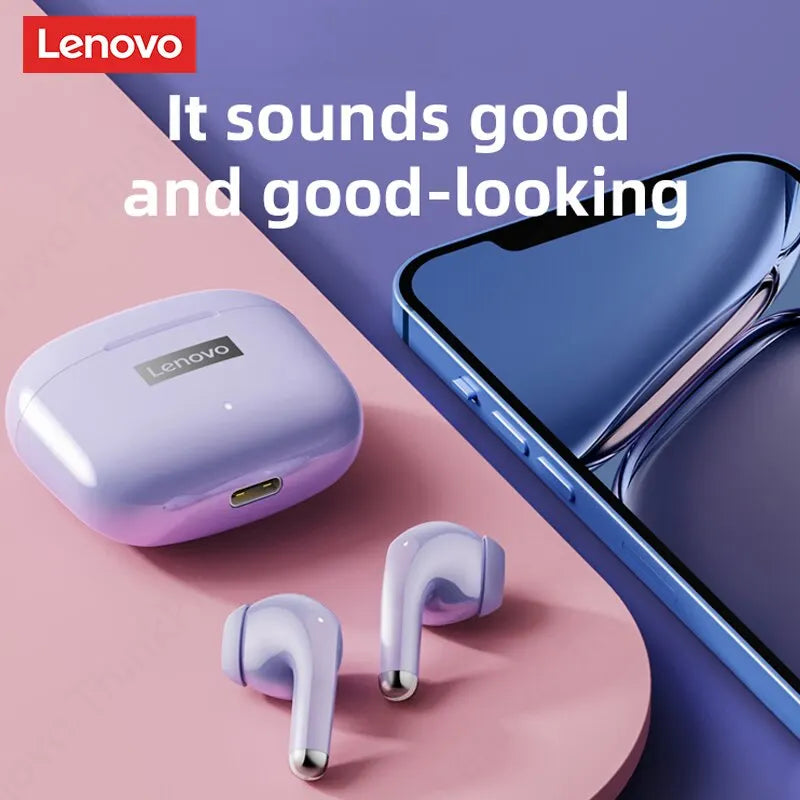 Lenovo LP40 Pro EarphoNE with Mic Touch Control