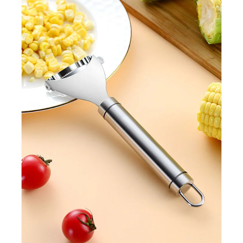 Corn Stripper Peeler Stainless Corn Thresher Easy Peets