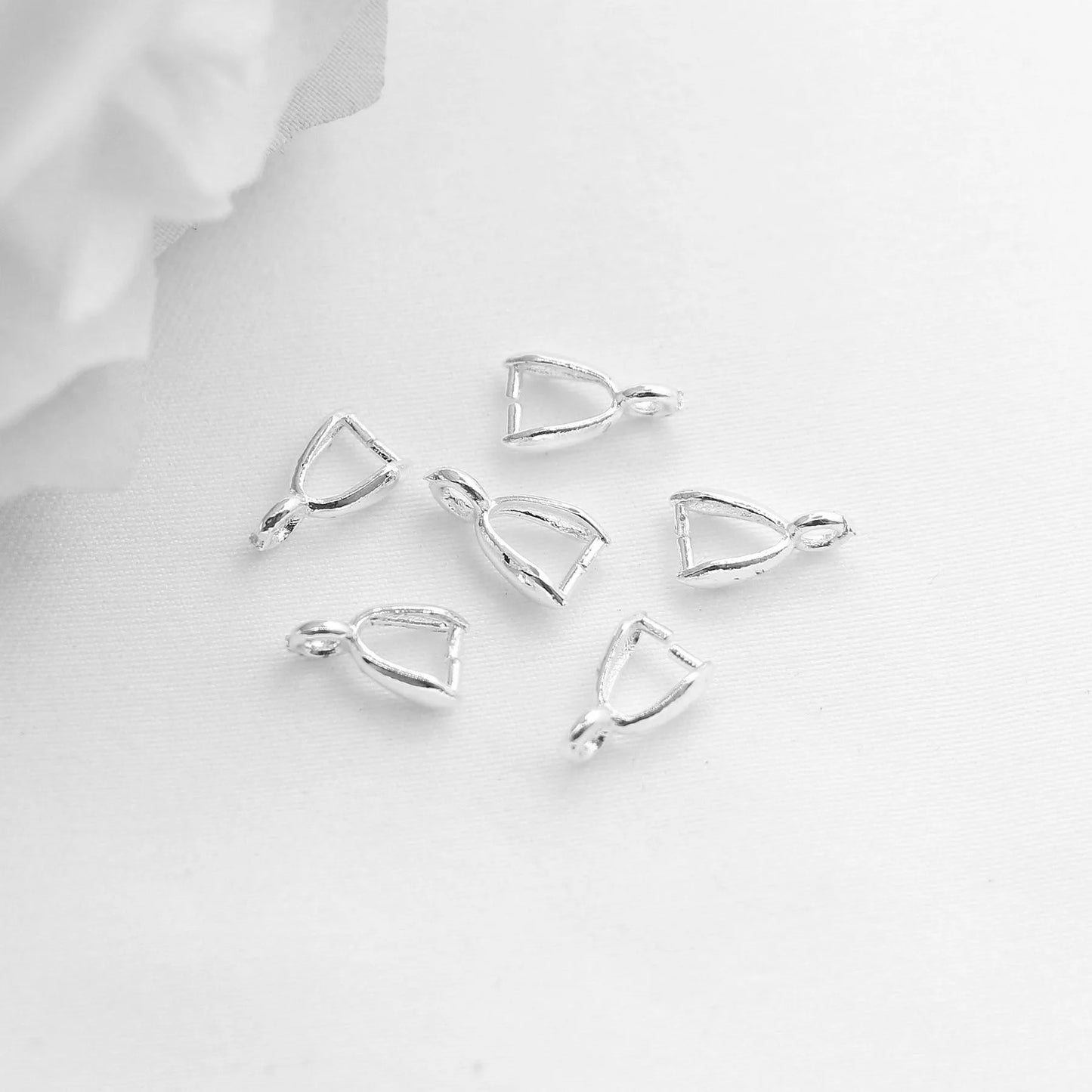 100PCS Wholesale 925 Sterling Silver