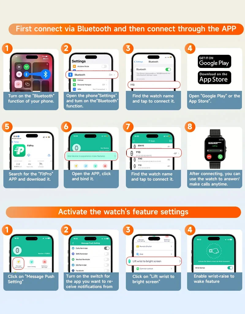 2023 NEW Women Smart Watch Men Android IOS