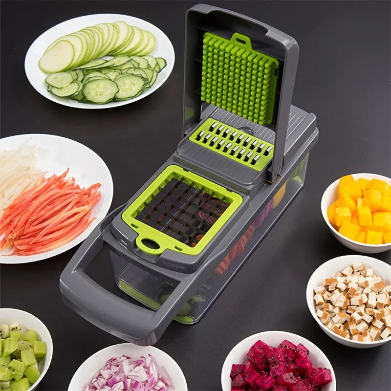 14pcs/Set Vegetable Chopper,Multifunctional Fruitf