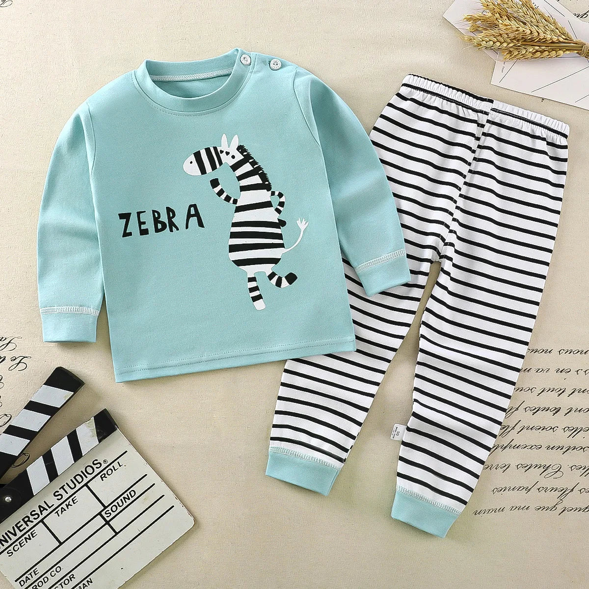 Children Kids Clothes Sets Boys Girls Suit Pajama Sleepwear