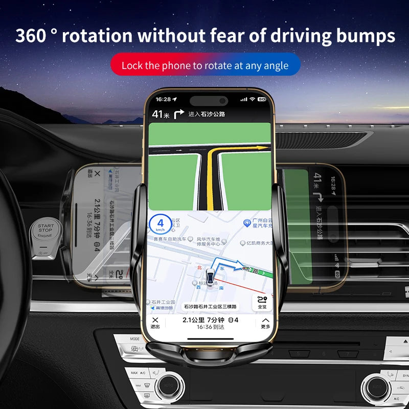 30W Car Wireless Charger Automatic Car