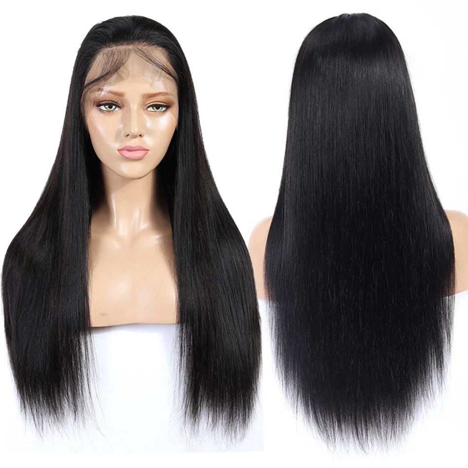 13x6 13x4 HD Transparent Lace Front Human Haght