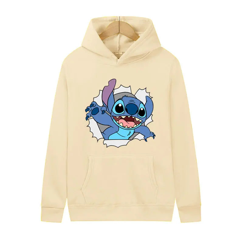 2024 New Fashion Men Pullover Couple Sweatshirt Clothing Tops