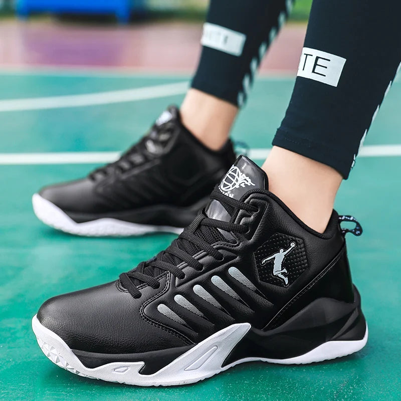 New 2023 Leather Men's Sneaker Non-Sliite Breathable Sneakers