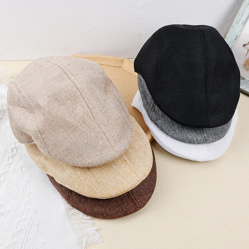 New Men Berets Spring Autumn Winter British Styl