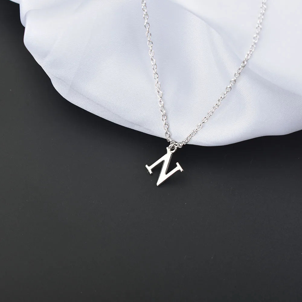 Silver Color A-Z English Alphabet Letter