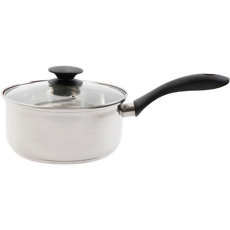 Gibson Home Kitchen In A Box 83-Piece Combo Set, Black cooking pot