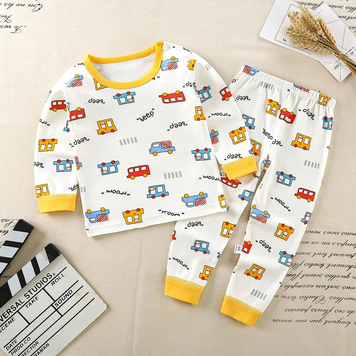 Children Kids Clothes Sets Boys Girls Suit Pajama Sleepwear