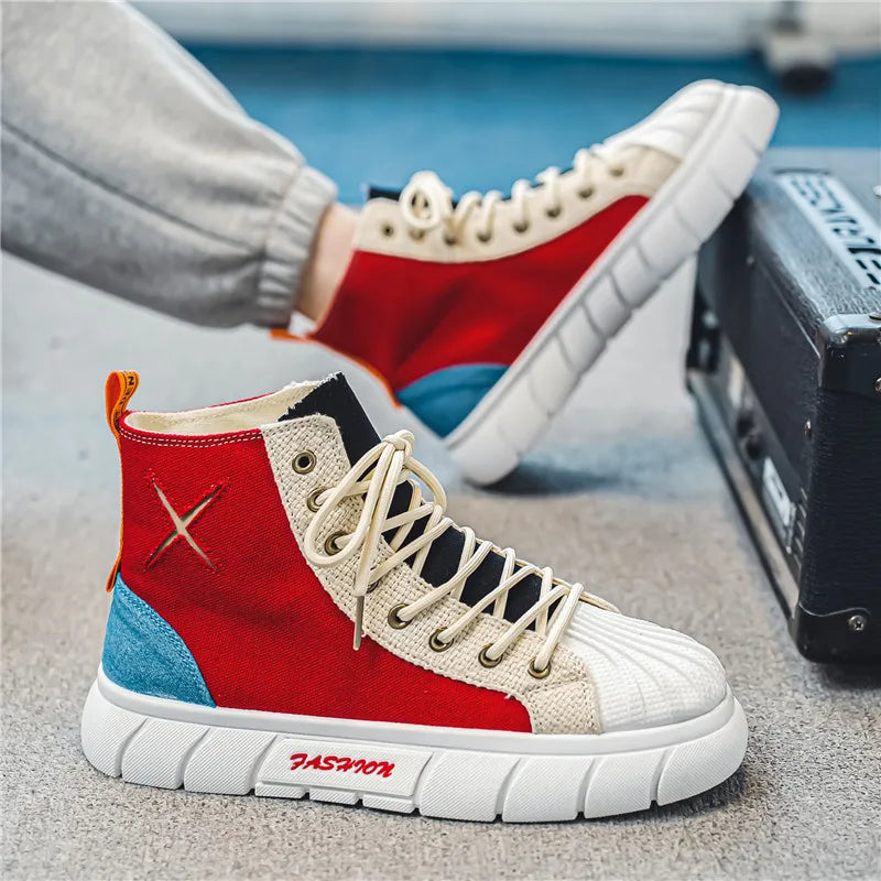 2024 High Top door Canvas Athletic shoe