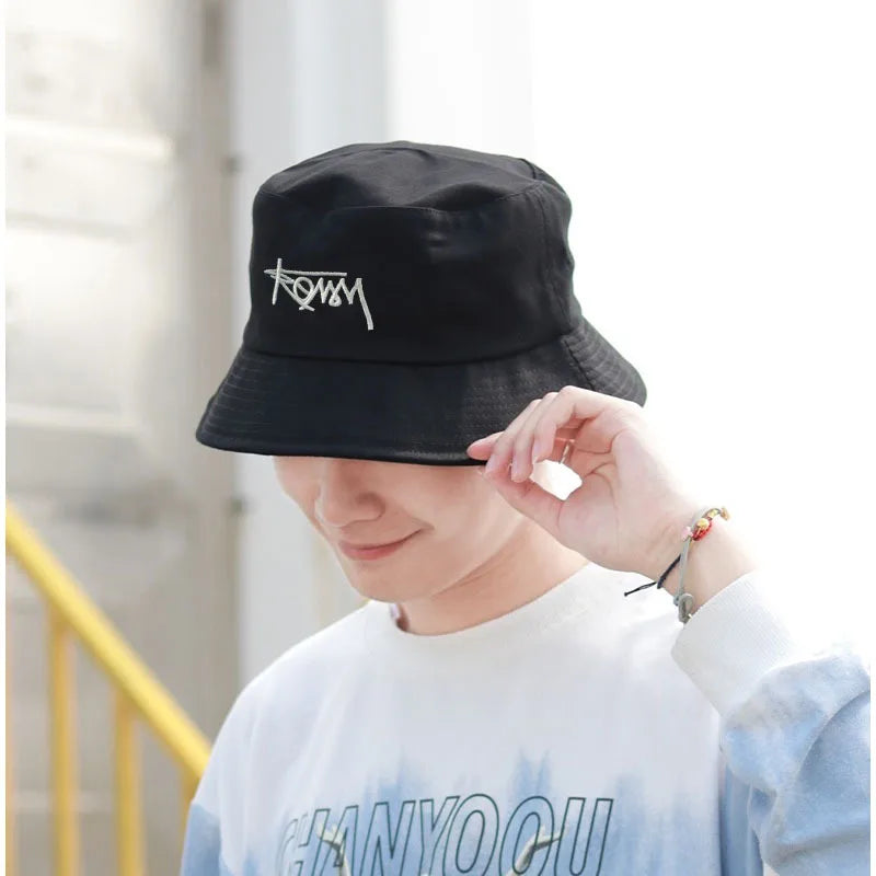 Big Head Size Fisherman Hat Male nama Hat Bob Hip Hop