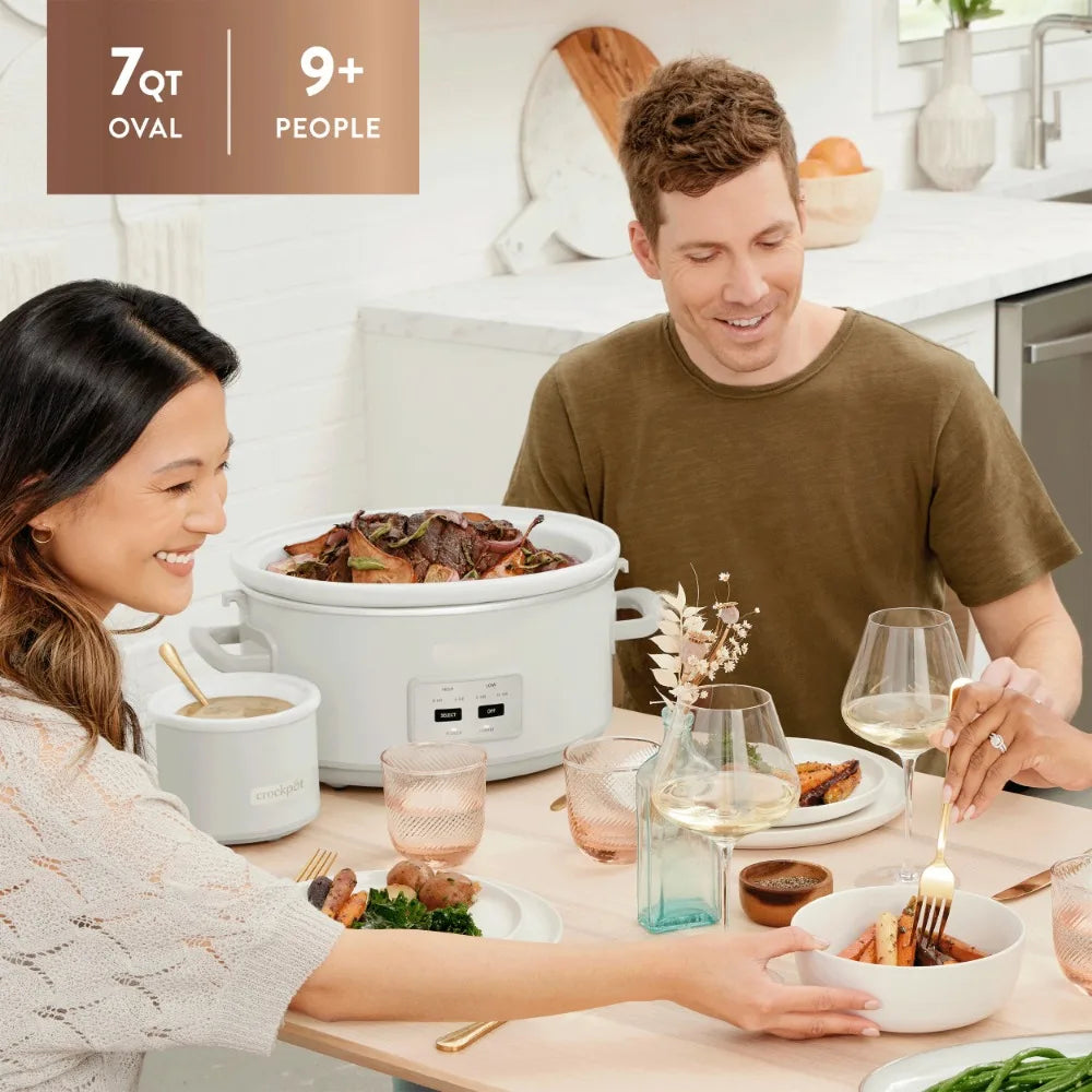 Electric Slow Cooker Stew Pot Water Stew Pot Sous Vide Kitchen Appliances Home Appliance Cooking