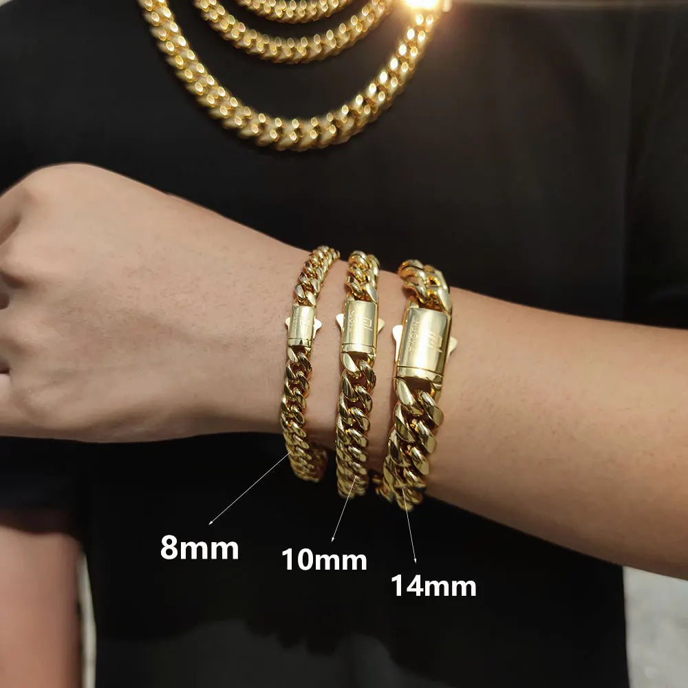 Hip Hop Rock Jewelry Free Custom Logo Name Miami Cuban