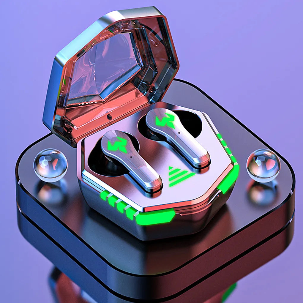 CIRCE N35 led display low latency wireless headset earbuds i