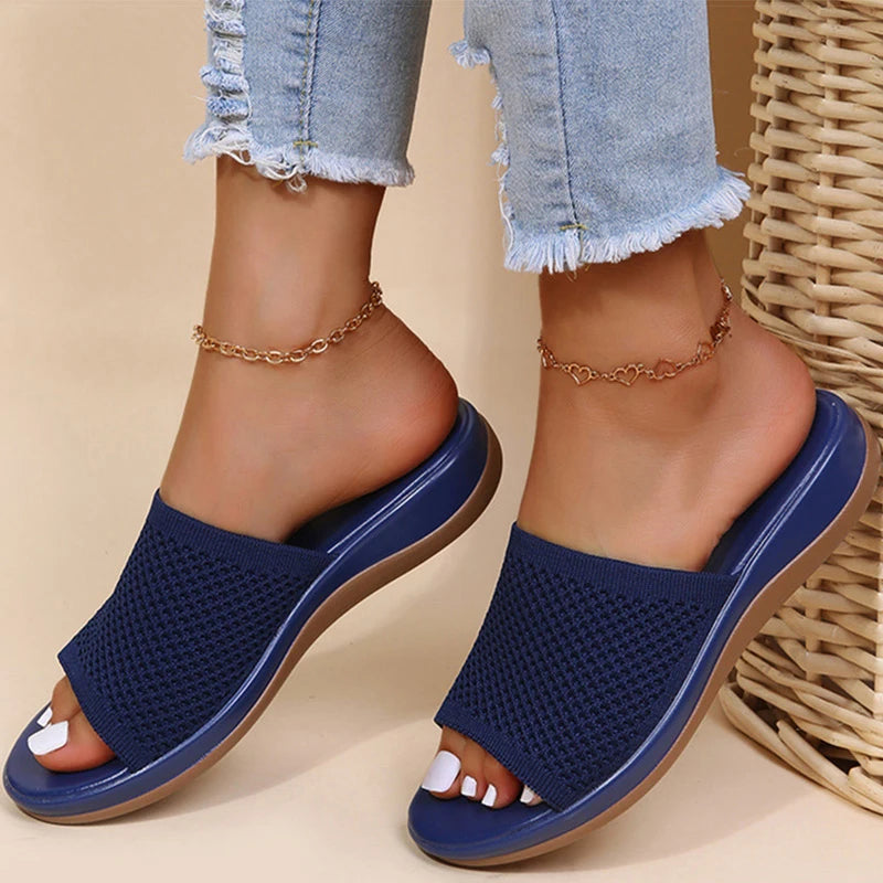 Sandals Women Elastic Force Summer Shoes Women Flat